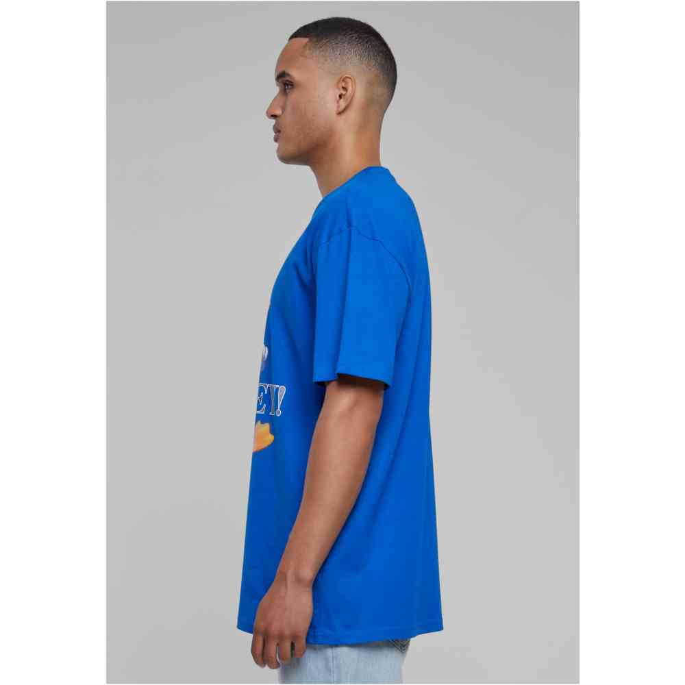 Mister Tee Upscale Disney Donald Duck - Disney 100 Phooey Oversize Heren Tshirt - Blauw